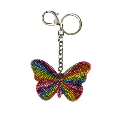 Crystal Keychains Butterfly
