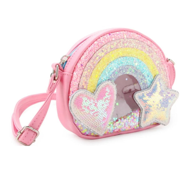 Bolsa Cruzada Rainbow Confetti