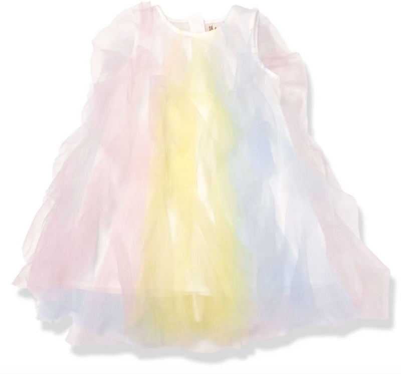 Rainbow Mesh Dress