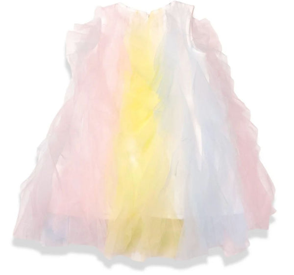 Rainbow Mesh Dress