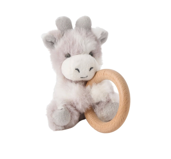 Plush Rattle Giraffe