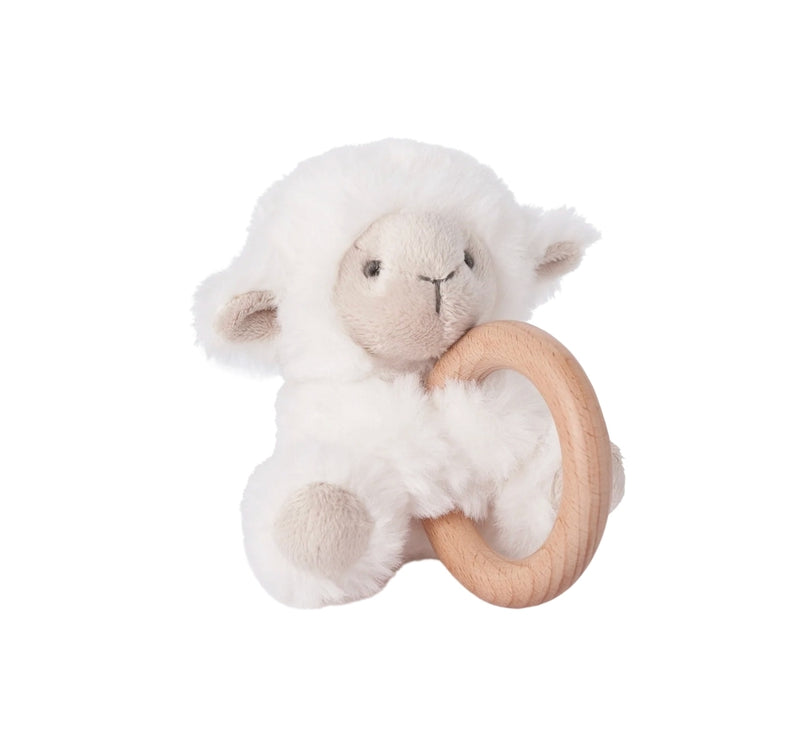 Plush Rattle Lamb