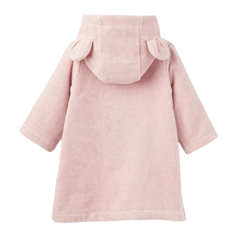 Pink Seaside Safari Terry Beach Coverup