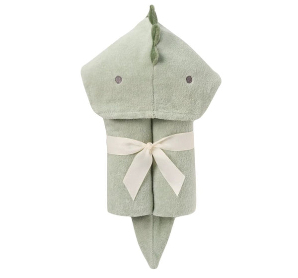 Dinosaur Bath Wrap Sage
