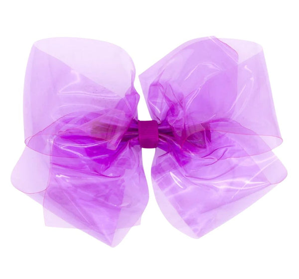 King Wee Splash Vinil Bow Royal Orchid