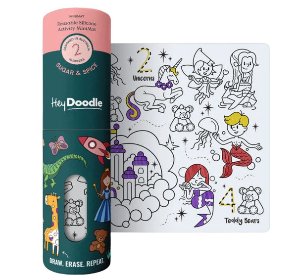 Reusable Silicone Activity MiniMat Sugar & Spice