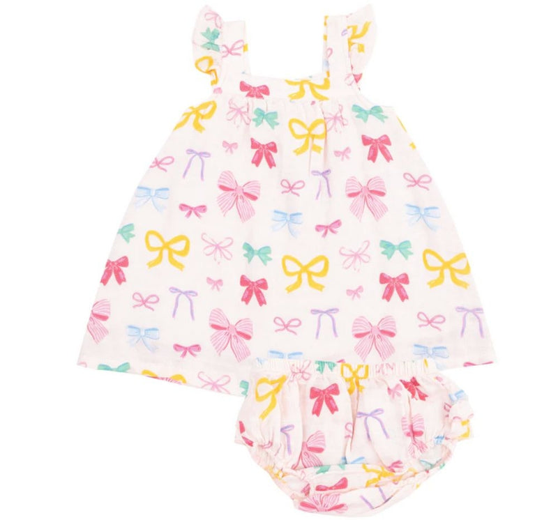 Sundress Colorful Bows