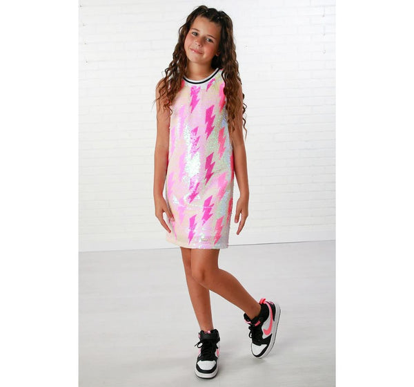 Bolt Dress White