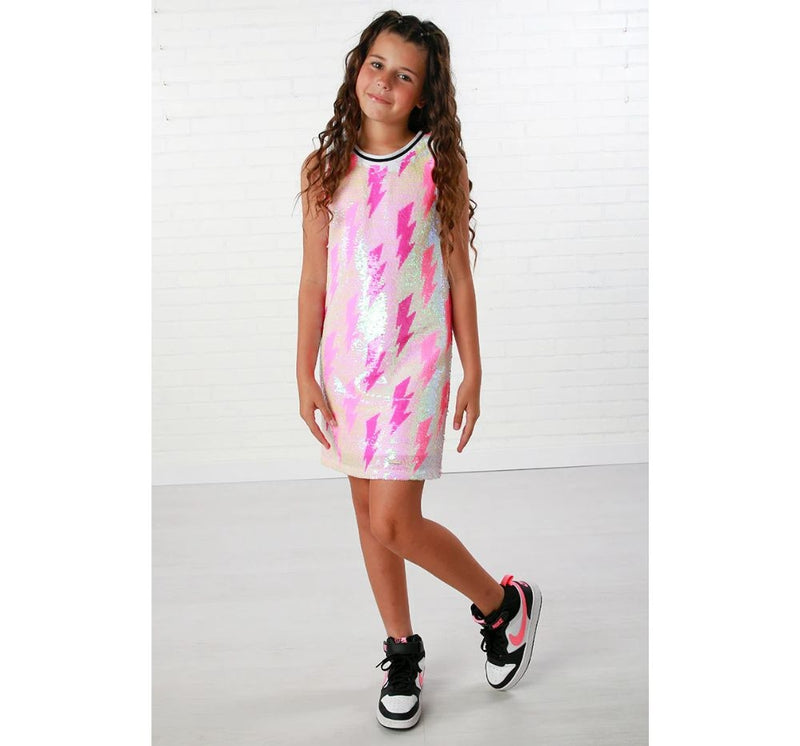 Bolt Dress White