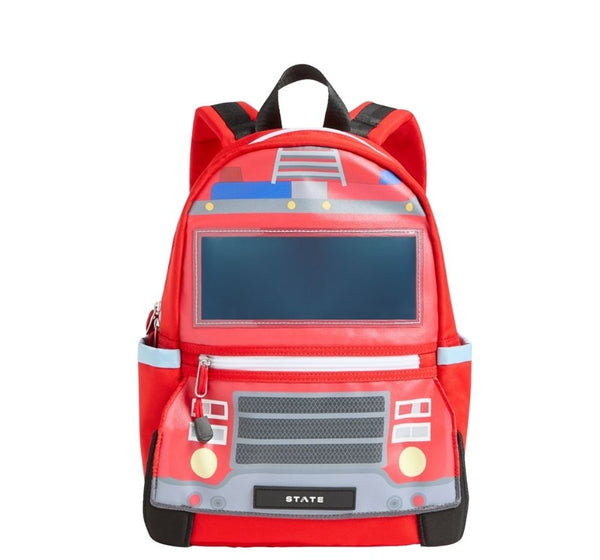 Kane Mini Backpack - Firetruck