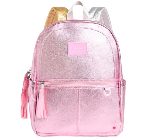 Kane Backpack - Pink/Silver