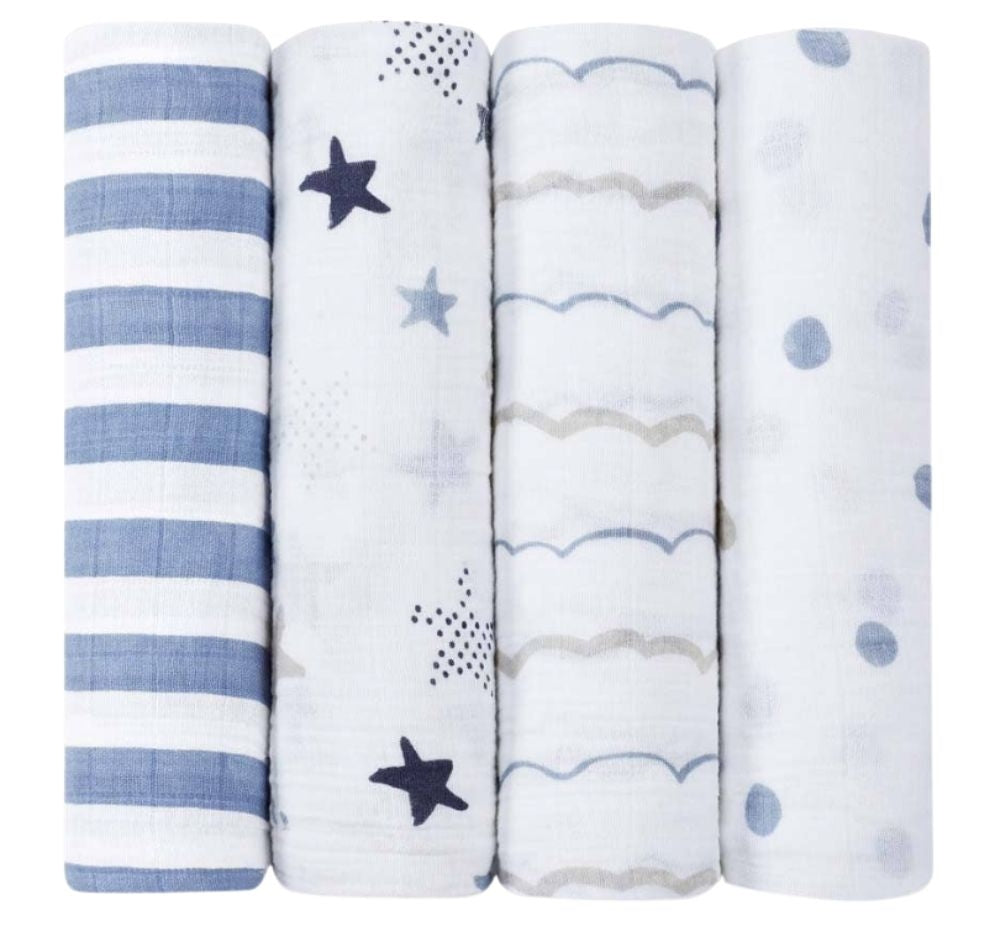 Rock-Star 4Pack Classic Swaddles
