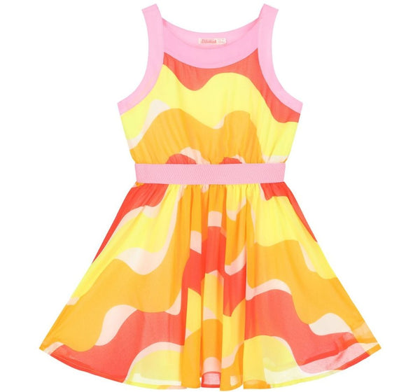 Vestido Allover Waves