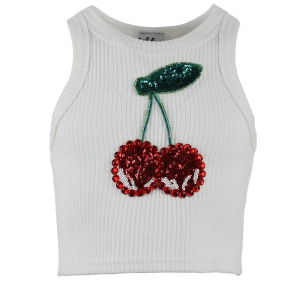 Beaded Gem Cherry Tank