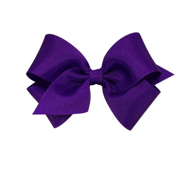 Moño Chico Solid Gro Basic Purple