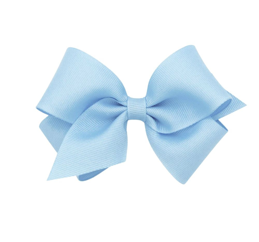 Small Solid Gro Basic Bow Millennium Blue