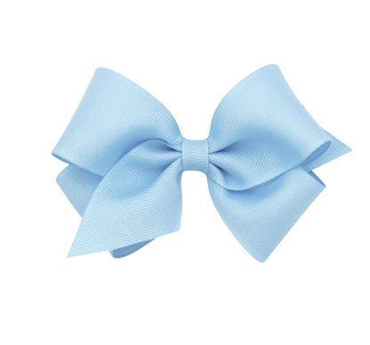 Small Solid Gro Basic Bow Millennium Blue