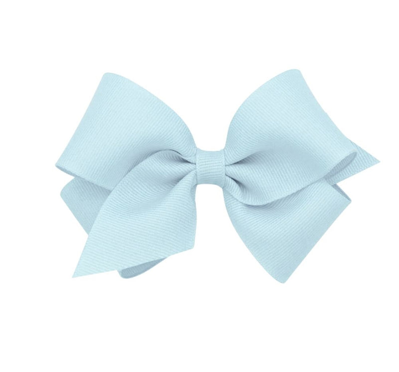 Small Solid Gro Basic Bow Blue Vapor