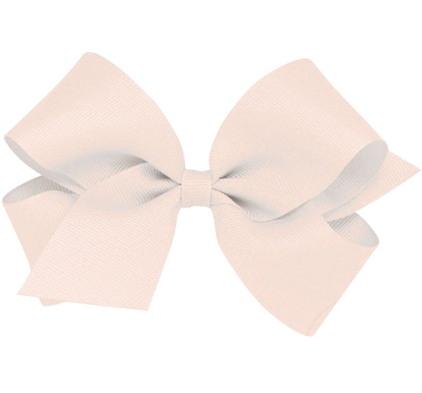 King Mediano Solid Grosgrain Bow Rose