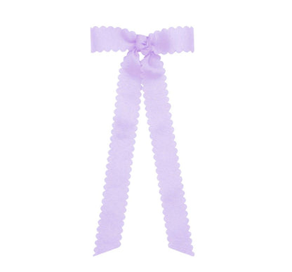 Mini Scalloped GG BT W/Tails Light Orchid