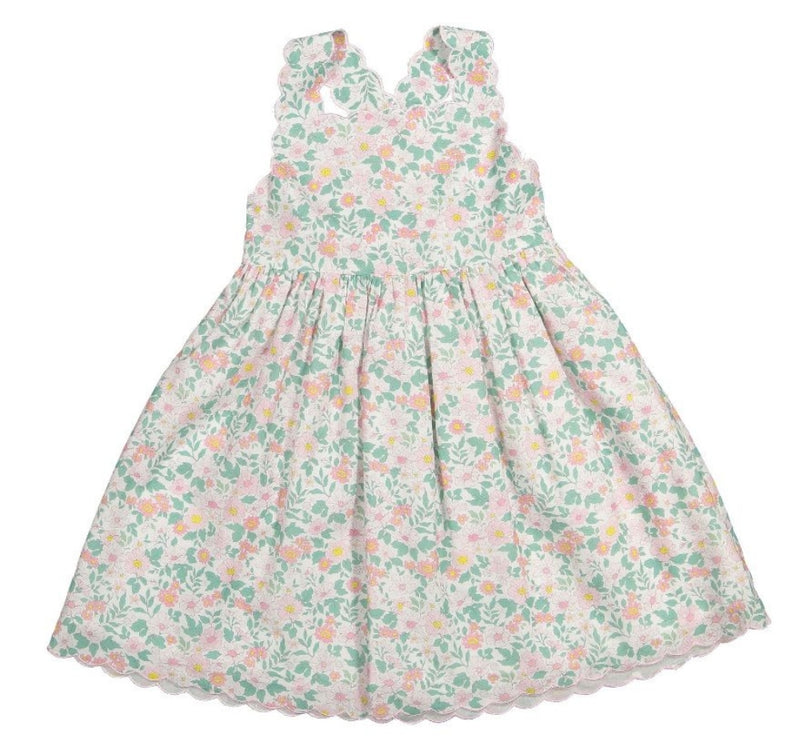Vestido de Flores con Moño