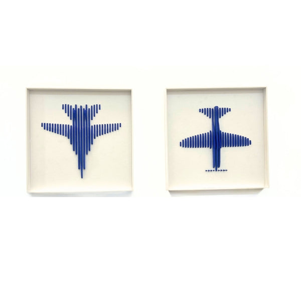 Avion Azul F14 80cm