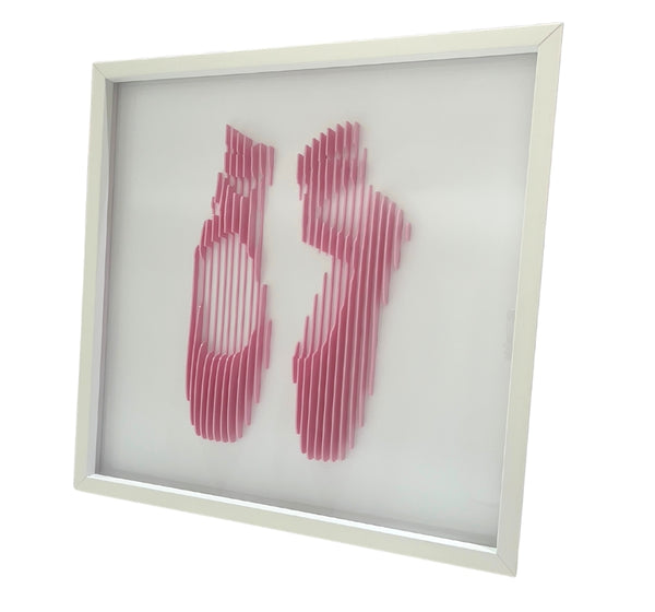 Cuadro Pointe Shoes 83cm Acrilico