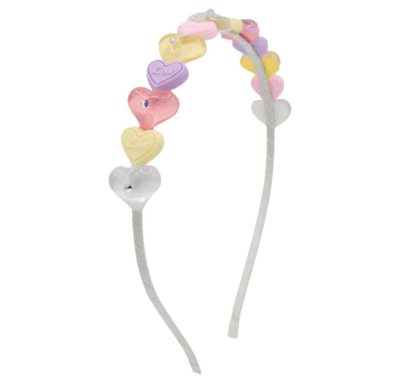 Diadema Pastel Love Heart