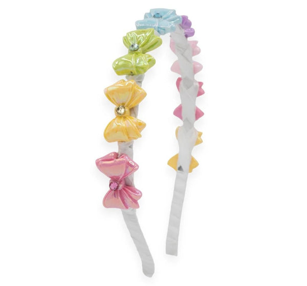 Diadema Bows White-Mutli