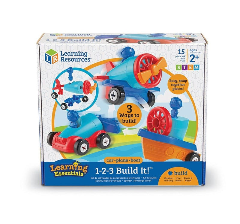 Car-Plane-Boat 123 Build It