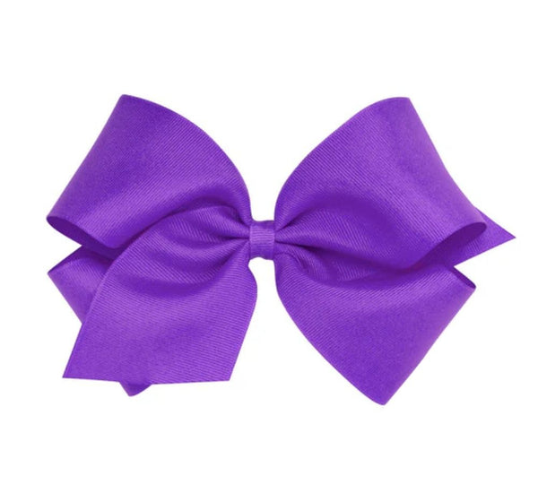 King Grosgrain Bow Delphinium