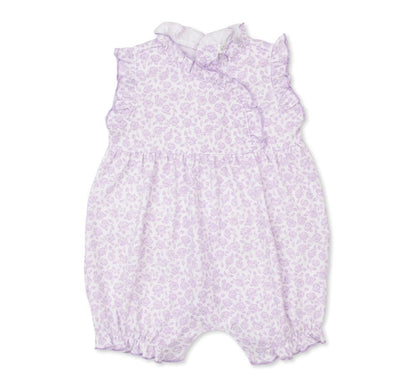 Lilac Short Playsuit PRT Summer Gardens