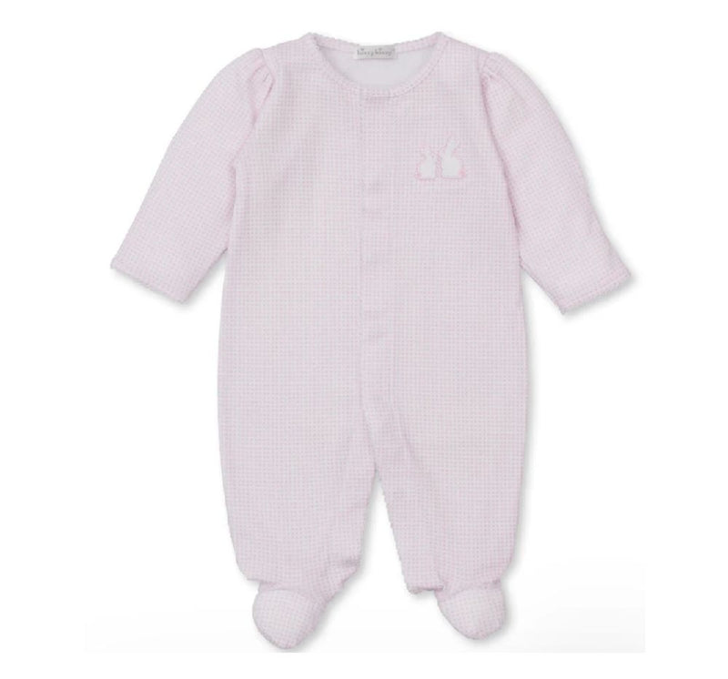 Pink Footie Pique Bunny Bash