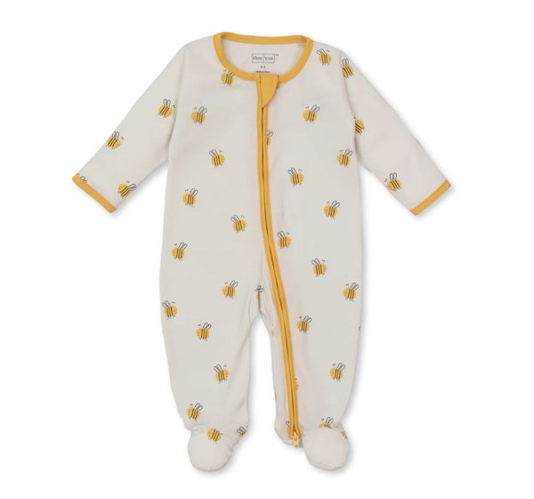 Multi Footie w/ Zip Tumbling Bees