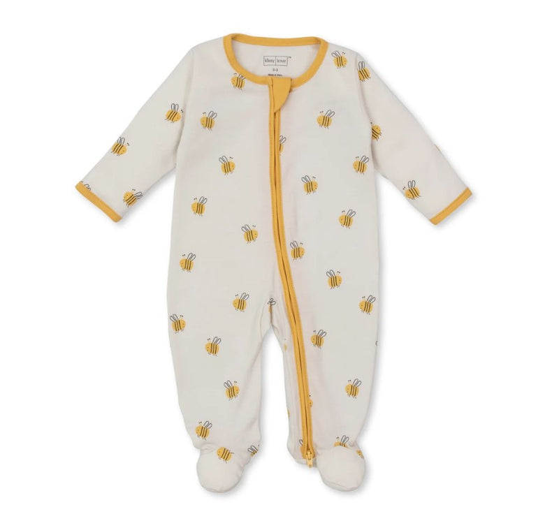 Multi Footie w/ Zip Tumbling Bees