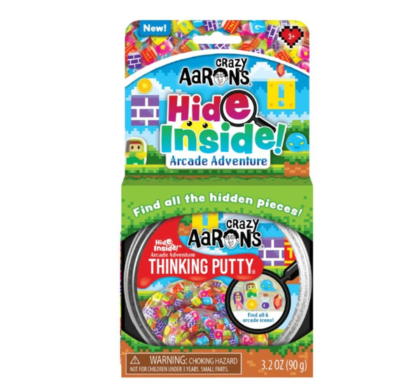 Thinking Putty Hide Inside Arcade Adventure