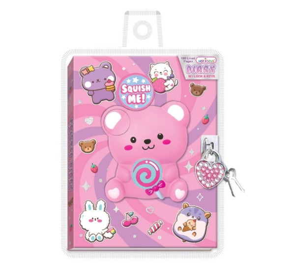 Diary With Lock & Keys Critter