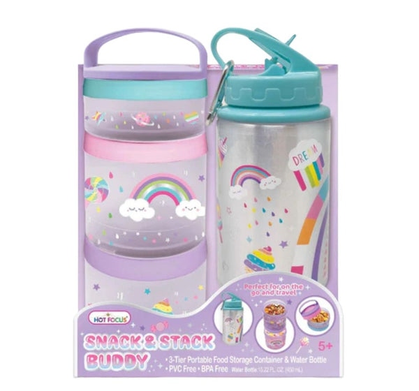 Stack & Snack Buddy Rainbow