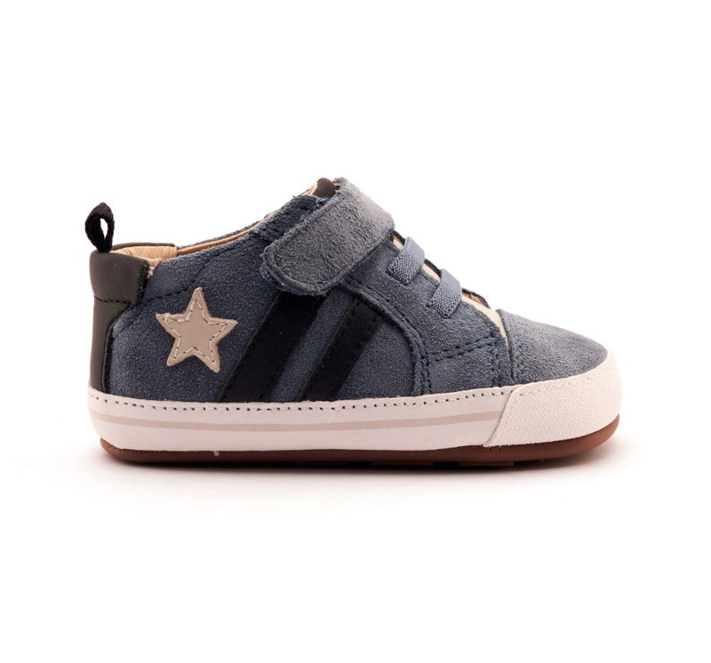 Tennis Wos Baby Denim Suede