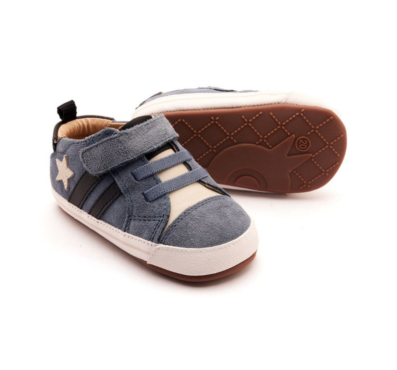 Tennis Wos Baby Denim Suede
