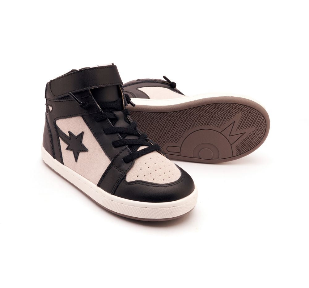 Tennis Galactica Black / Light Grey Suede