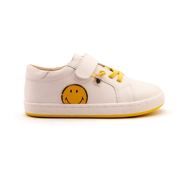 Tennis Smiles Snow / Fluro Yellow