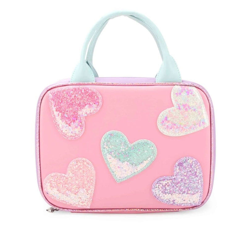 Heart Applique Lunch Bubble Gum