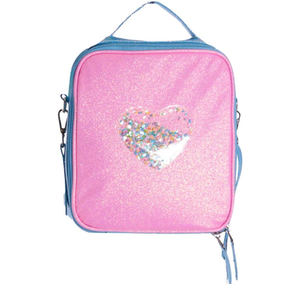 Lunch Box Confetti Heart Block Pastel