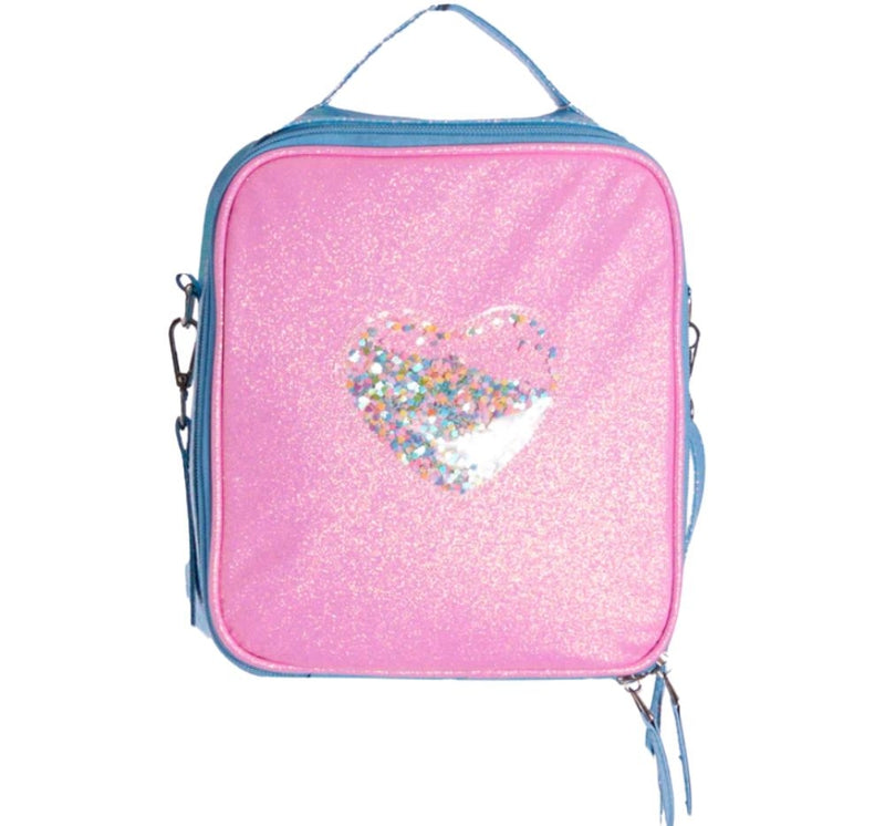 Lunch Box Confetti Heart Block Pastel