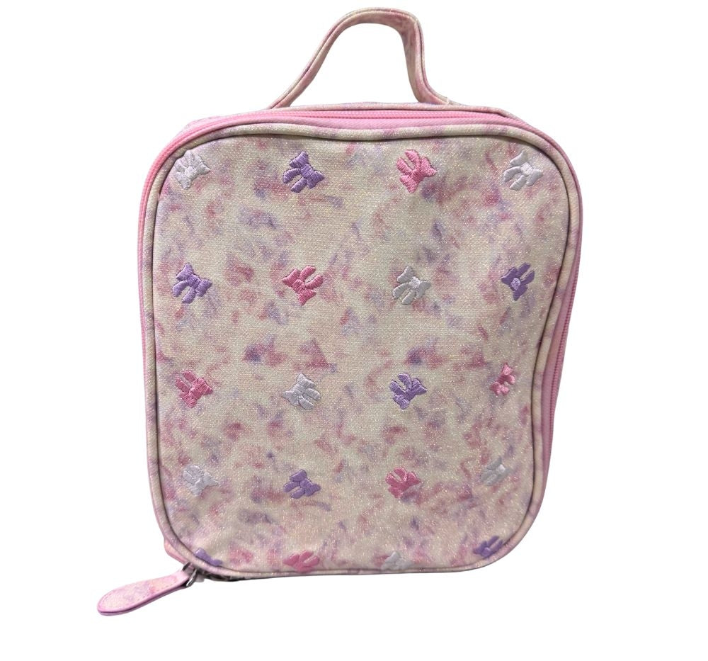 Tdsm Bow Pink Lavender Lunch Box