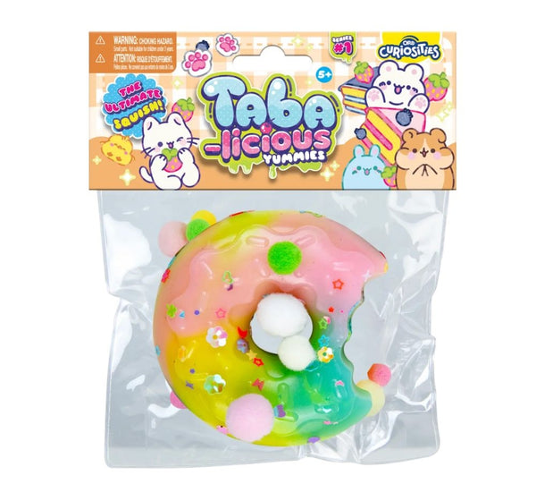 Tabalicious Yummies  Mega Donut Bite Pink Yellow Blue