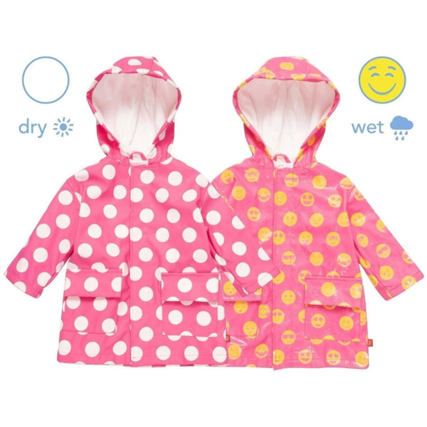 Impermeable Rosa  Emoji Magnetic