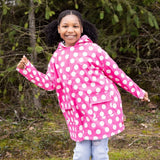 Impermeable Rosa  Emoji Magnetic