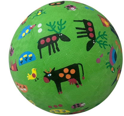 PlayGround Ball Boy Green Animals